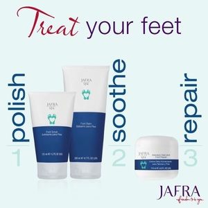 Treat your feet with Jafra